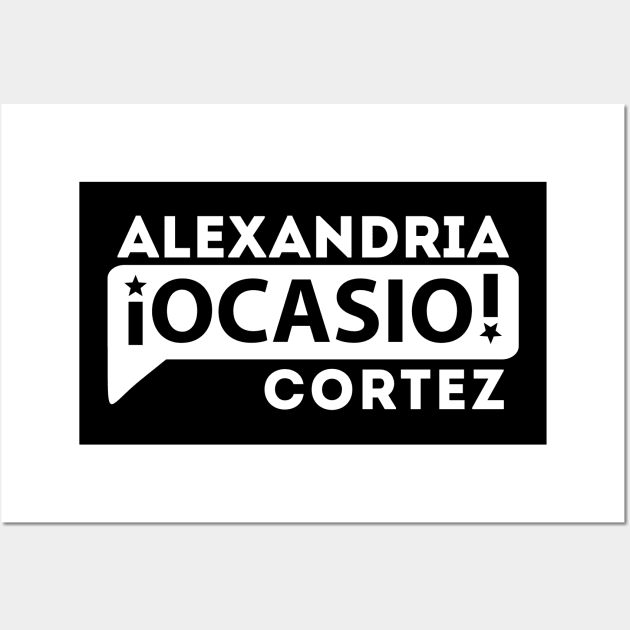 Alexandria Ocasio Cortez Wall Art by Besex